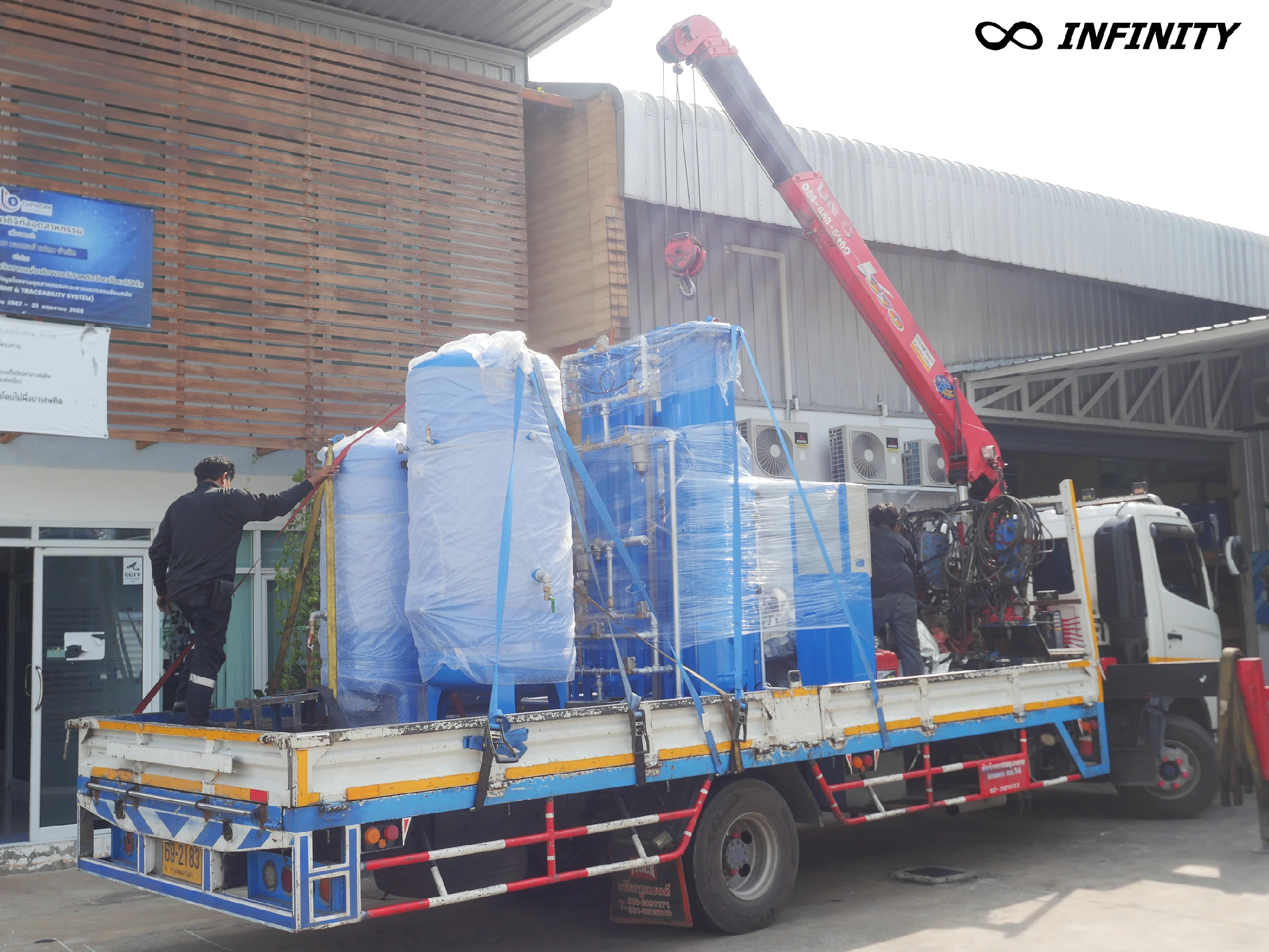 เตรียมส่งมอบเครื่องผลิตแก๊สไนโตรเจน